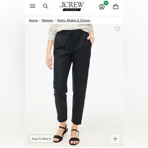 Women’s J Crew Factory Linen Pant